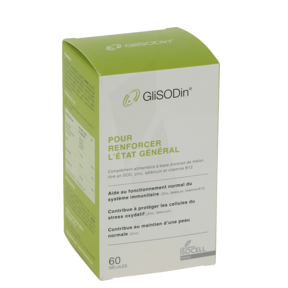 Glisodin Etat General Gél Pilulier/60
