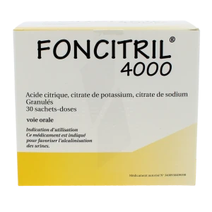 Foncitril 4000, Granulés En Sachet-dose