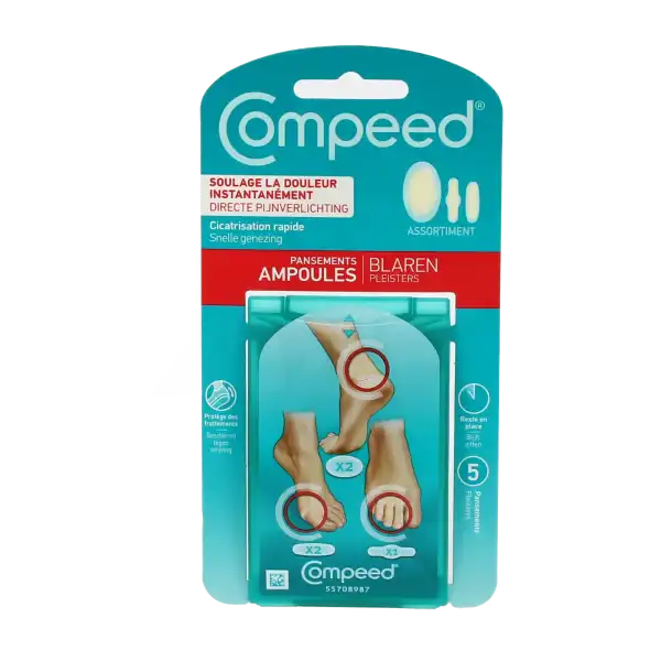 Compeed Ampoules Pansements Assortiment B/5