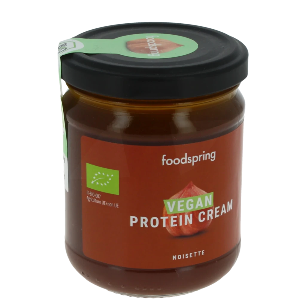 Foodspring Pâte à Tartiner Protéinée Vegan Noisette Pot/200g