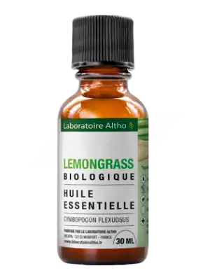 Laboratoire Altho Huile Essentielle Lemongrass Bio 30ml à AUCAMVILLE