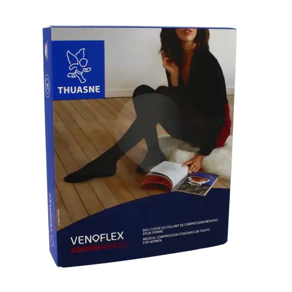 Venoflex Kokoon Absolu 2 Collant Maternité Noir Taille 2n