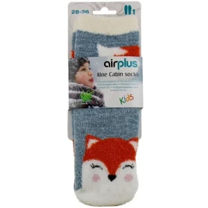 Airplus Aloe Cabin Chausson Hydratante Renard 28-36 La Paire