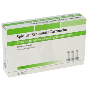 Spiolto Respimat 2,5 Microgrammes/2,5 Microgrammes/ Dose, Solution à Inhaler