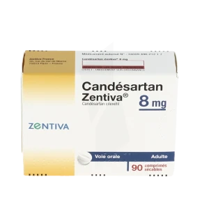 Candesartan/hydrochlorothiazide Sandoz 8 Mg/12,5 Mg, Comprimé