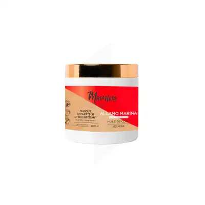 Mamina Alcamo Marina Masque Réparateur Et Nourrissant Huile De Coco Et Kératine Professionnel 500ml à VILLENEUVE-LOUBET
