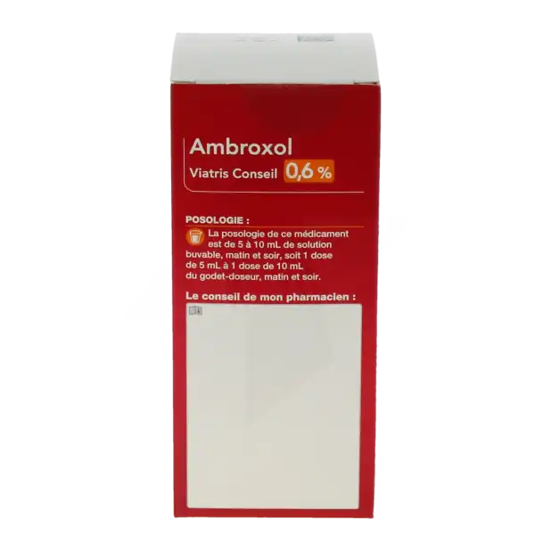 Ambroxol Viatris Conseil 0,6 %, Solution Buvable