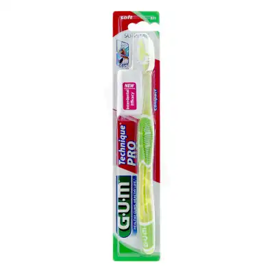Gum Technique Pro Brosse Dents Médium B/2 à PINS-JUSTARET
