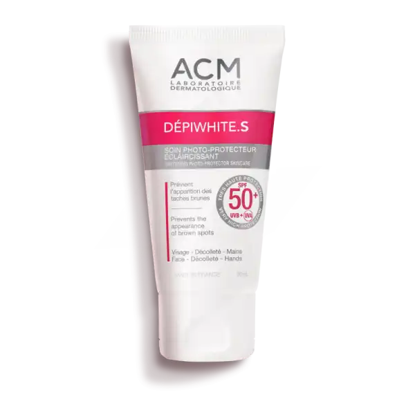 Acm Dépiwhite S Spf50+ Crème Dépigmentante T/50ml