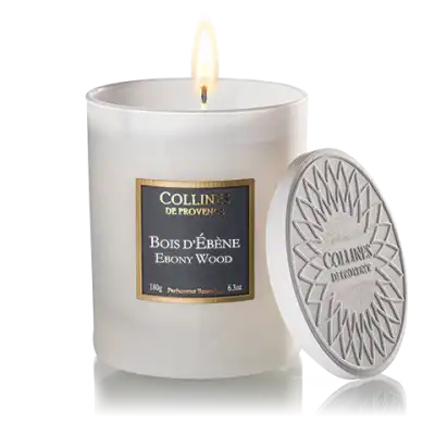 Collines De Provence Bougie Parfumée Bois D'ebene 180g à Mérignac