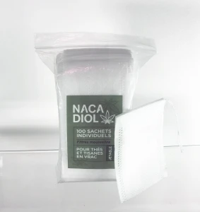 Nacadiol Sachets Individuels Jetables Vides Pour Infusions 100 Sachets