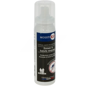 Mousti K.o Lot Anti-moustique Zones à Hauts Riques Vapo/100ml
