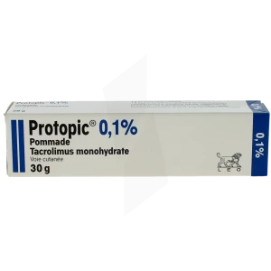 Protopic 0,1 %, Pommade