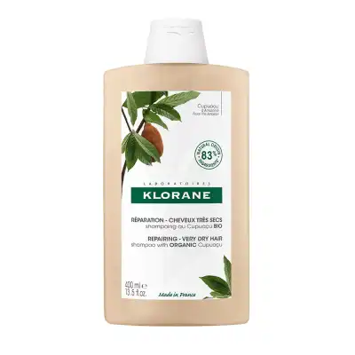 Klorane Beurre Cupuaçu Bio Shampoing Cheveux Très Secs 400ml à Venerque