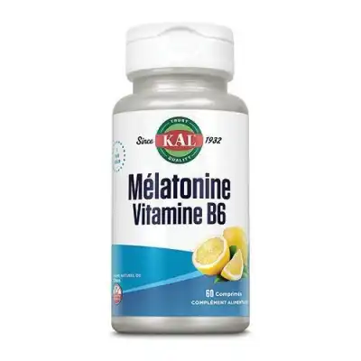 Kal Mélatonine 1,9 Mg + Vitamine B6 Comprimés B/60 à Villeneuve-sur-Lot