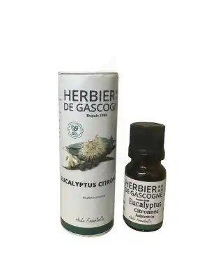 Herbier De Gascogne Huile Essentielle Eucalyptus Citronnée Bio Fl/10ml à Gujan-Mestras