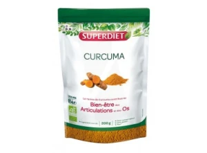 Superdiet Curcuma Bio Poudre Pot/200g
