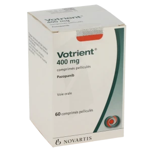 Votrient 400 Mg, Comprimé Pelliculé