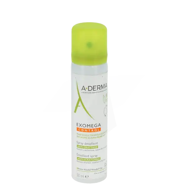 Aderma Exomega Control Spray Émollient Anti-grattage Aérosol/50ml