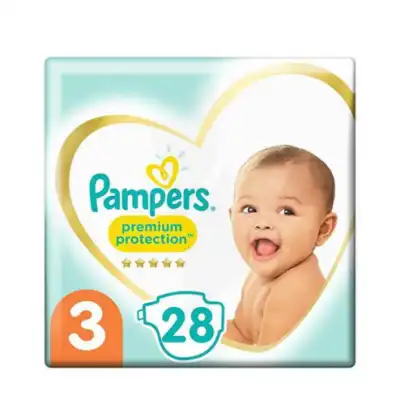 Pampers Premium Couche Protection T3 6-10kg Paquet/28 à Poitiers