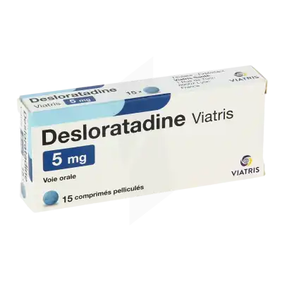 Desloratadine Viatris 5 Mg, Comprimé Pelliculé à STRASBOURG