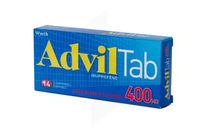 Advil 400 Mg Comprimés Enrobés Plq/14 à STRASBOURG