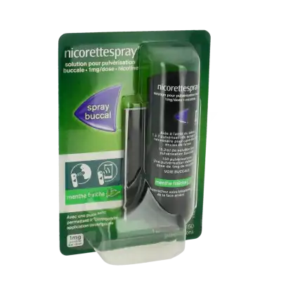 Nicorettespray 1 Mg/dose, Solution Pour Pulvérisation Buccale à Agen