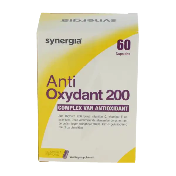 Synergia Anti-oxydant 200 Caps B/60