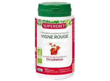 Superdiet Vigne Rouge Bio Gélules B/90