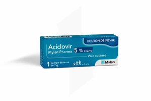 Aciclovir Viatris Conseil 5 %, Crème
