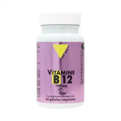 Vitall+ Vitamine B12 Forme Active 1000μg Gélules Végétales B/60 à La Seyne sur Mer
