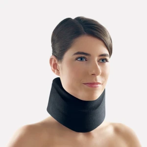 Velpeau Classic Cervix 2 Collier Cervical Semi-rigide Noir/vert Taille 1 Hauteur 7,5cm