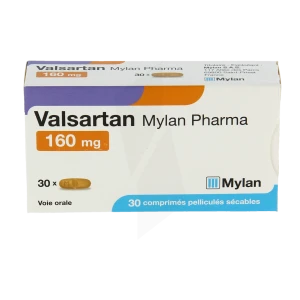 Valsartan Viatris 160 Mg, Comprimé Pelliculé Sécable