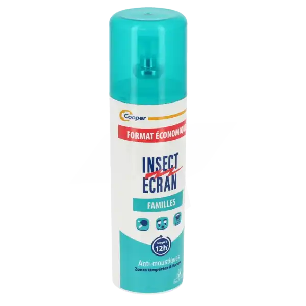 Insect Ecran Familles Lotion Répulsif Peau Spray/200ml