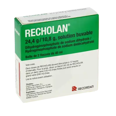 Recholan 24,4 G/10,8 G, Solution Buvable à LA TREMBLADE