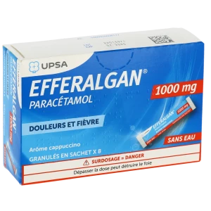 Efferalgan 1000 Mg, Granulés En Sachet
