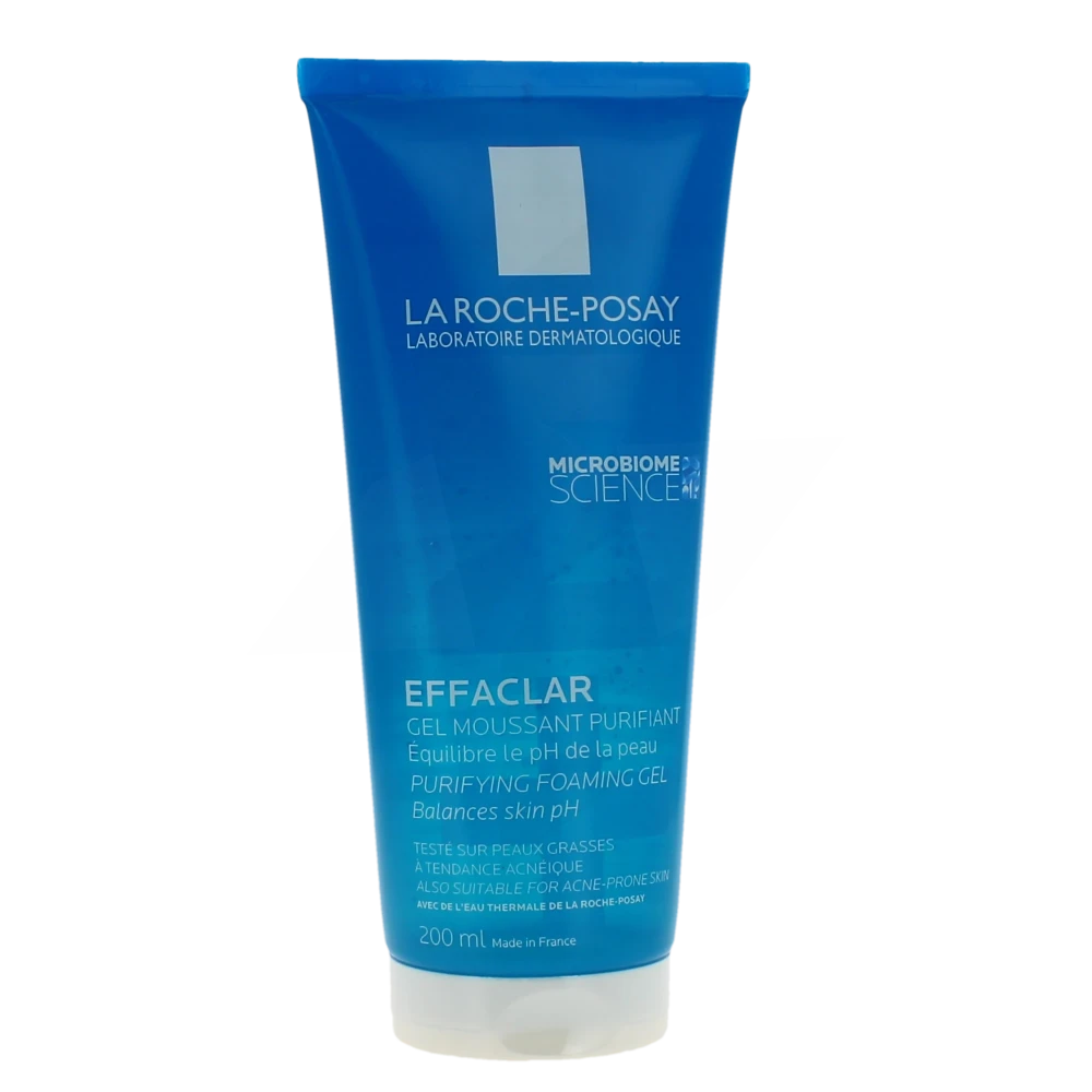 La Roche Posay Effaclar Gel Moussant Purifiant Tube De 200 Ml