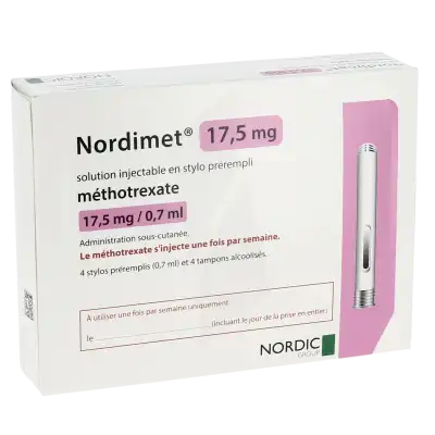 Nordimet 17,5 Mg, Solution Injectable En Stylo Prérempli à STRASBOURG