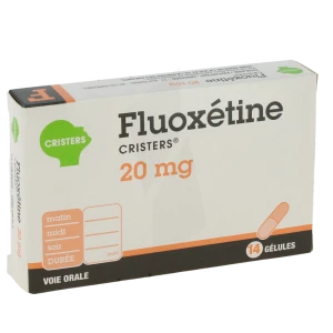Fluoxetine Cristers 20 Mg, Gélule