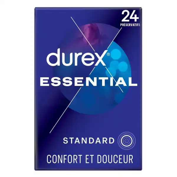 Durex Essential PrÉservatif LubrifiÉ B/24