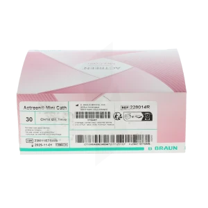 Actreen Lite Mini Sonde Vésicale Droite Femme 14ch B/30