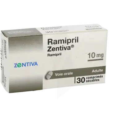 Ramipril Zentiva 10 Mg, Comprimé Sécable à MONTEREAU-FAULT-YONNE
