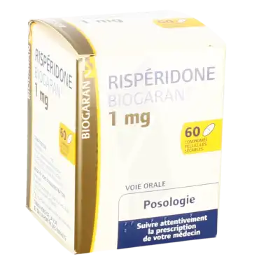 Risperidone Biogaran 1 Mg, Comprimé Pelliculé Sécable à Lavernose-Lacasse