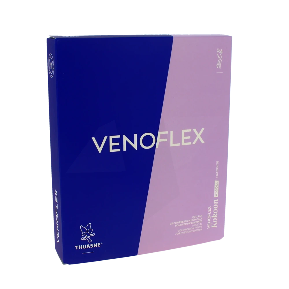 Venoflex Kokoon Absolu 2 Collant Maternité Noir Taille 2l