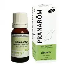 Huile Essentielle Citronnier Bio Pranarom 10ml à MARIGNANE