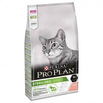 Pro Plan - Croquettes Sterilised Au Saumon Pour Chat Adulte Stérilisé - 10kg