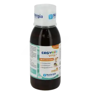 Nutergia Ergykid Vita+ Solution Buvable Fl/150ml à Fontaines-Saint-Martin