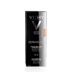 Vichy Dermablend Fond De Teint Fluide Correcteur Teinte N°55 Bronze Tube/30ml