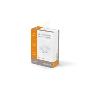 Vitadomia Compr St Gaze 10x10cm 10sach/2