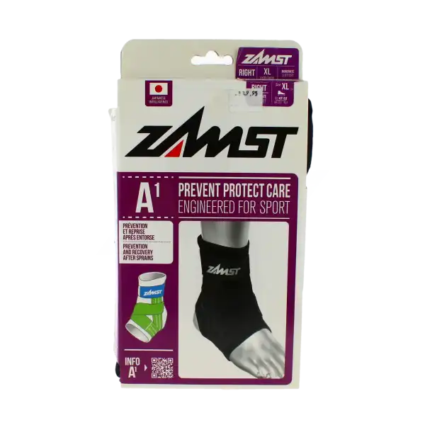 Zamst A1 Chevillère Droite Xl